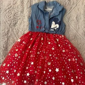 Mickey 4th of July girl dress size 3T